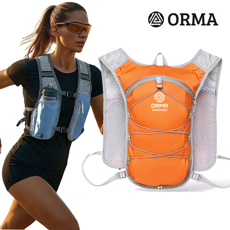 ORMA 트레일 러닝 조끼 마라톤 백팩 배낭 조깅 - 상세 이미지 4