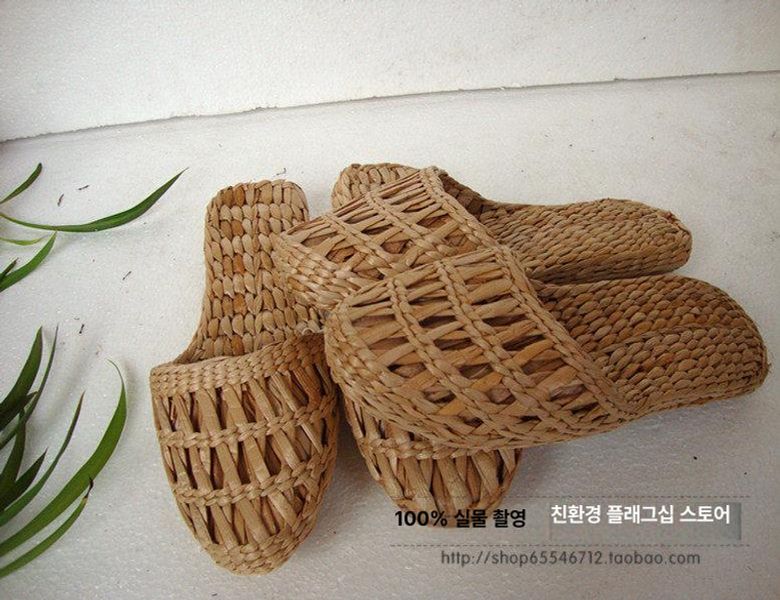 짚신 옛날 전통 패션 소품 볏짚 - 상세 이미지 2