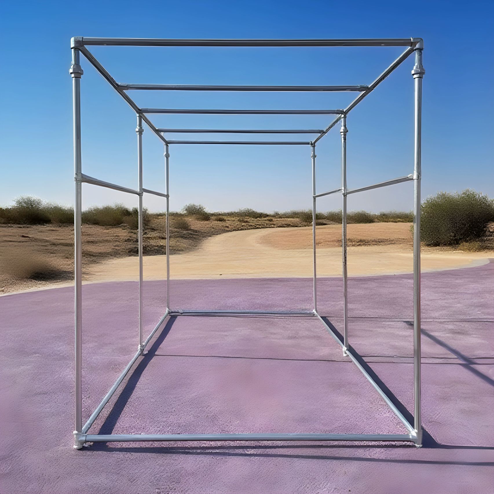 조립식 대형 넝쿨 덩쿨 식물지지대 가든 프레임 기본 2.8x2x2m - 상세 이미지 3