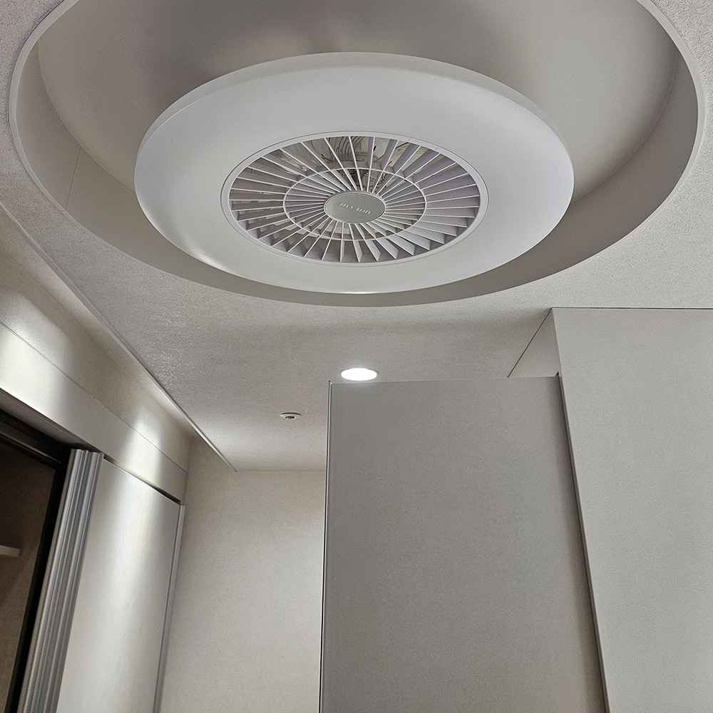 천장선풍기 조명실링팬 공기순환 서큘레이터 리모컨 안방 작은방 60cm, 은하수(LED-002) 이미지 7