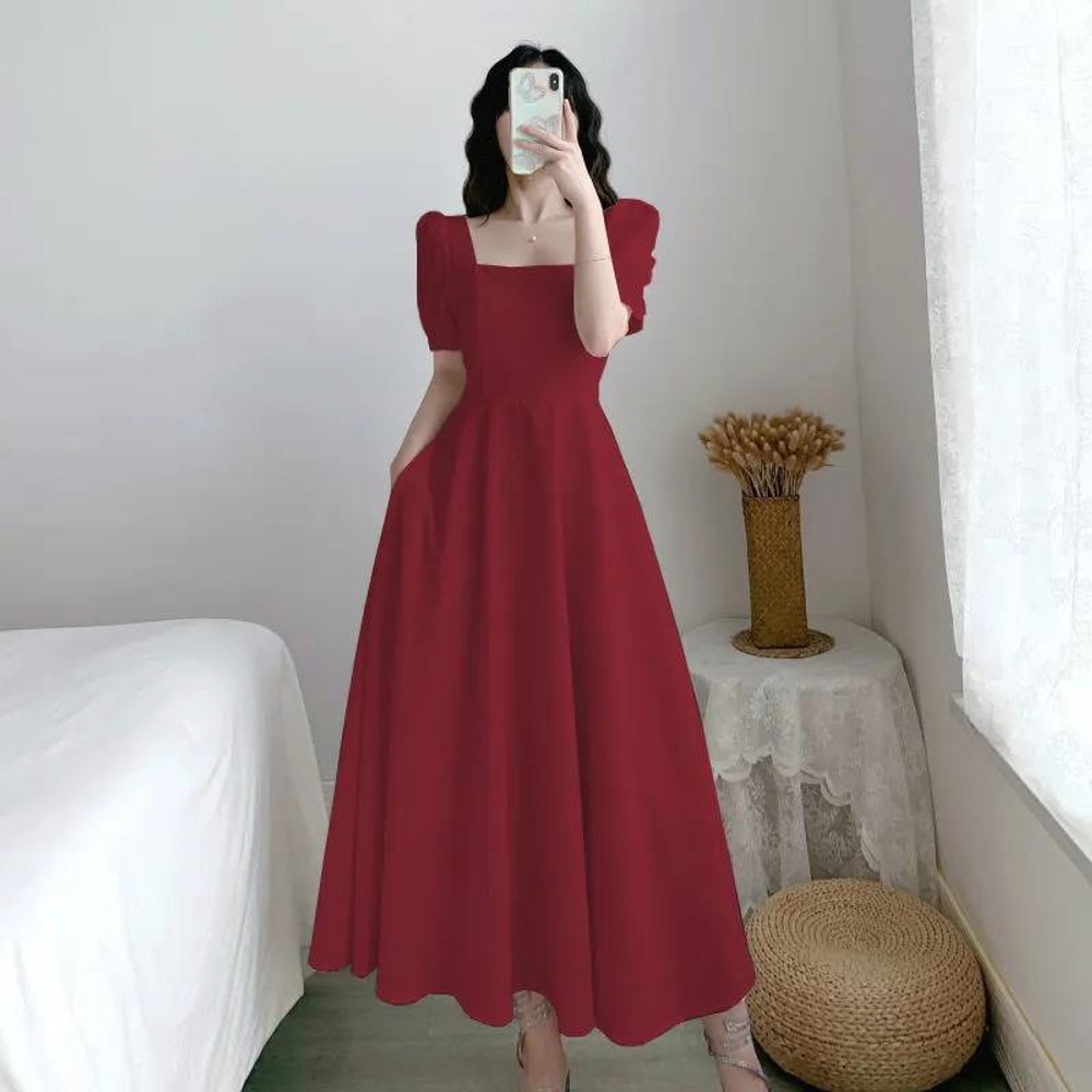 웨딩촬영블랙드레스 검정 피로연드레스 결혼식2부 원피스 셀프웨딩 돌잔치 브라이덜샤워 파티룩 - 상세 이미지 3