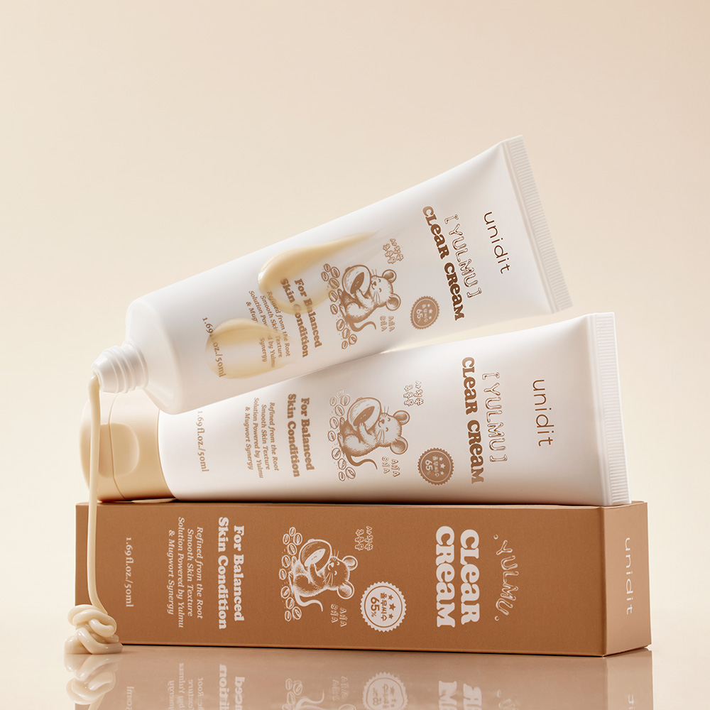 유니딧 율무 클리어 크림 나이아신아마이드 발효율무 요철 좁쌀 약국 크림 50ml, 2개 이미지 4