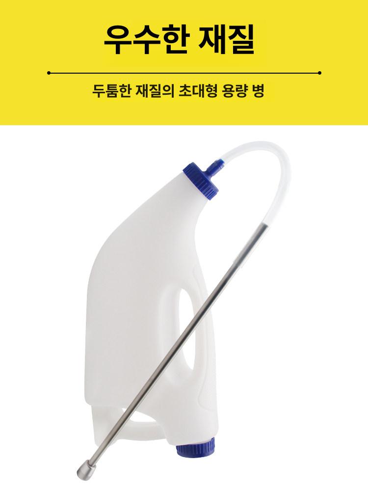 약먹이기 송아지 젖병 공급기 돼지 포유기 젖꼭지 사료 플라스틱 튜브 - 상세 이미지 3