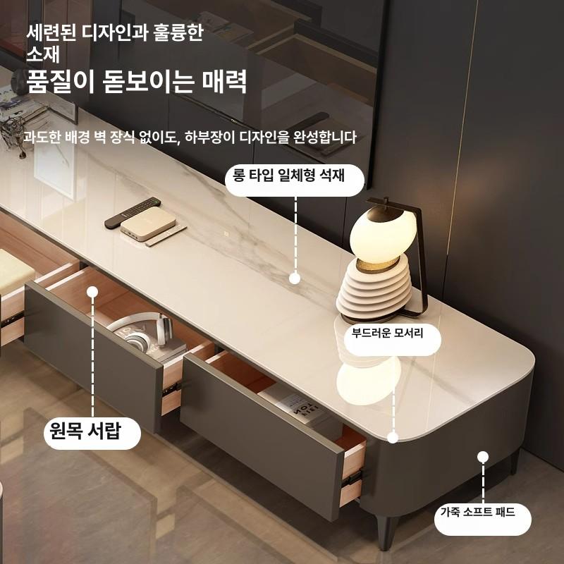 무소음 실링팬 천장 LED 조명 선풍기 안방 아이방 거실 주방 공부방 오피스 공간까지 심플 220 화이트 4단 서랍 - 상세 이미지 3