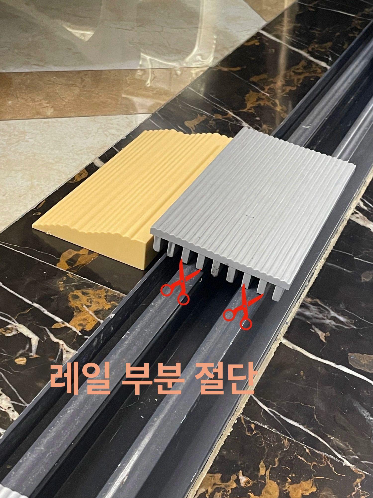 오르막 문턱 경사판 주방 커버 로봇청소기문턱 걸림방지 - 상세 이미지 2