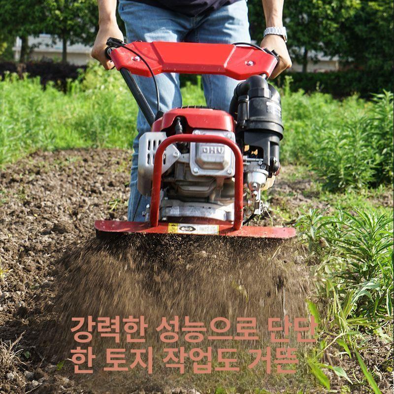 미니경운기 농기계관리기 트랙터 행정 관리기 휠 가솔린 미니 농업 트렉터 배토기 - 상세 이미지 4