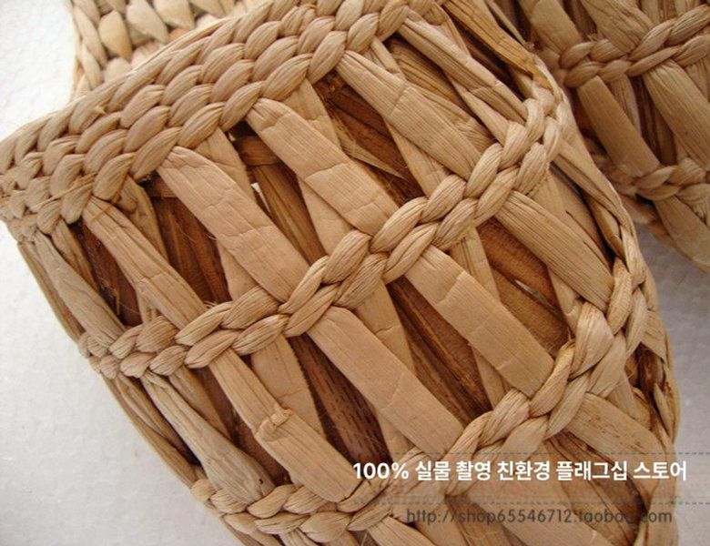 짚신 옛날 전통 패션 소품 볏짚 - 상세 이미지 4
