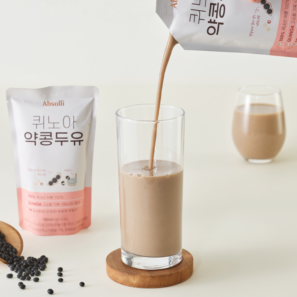 퀴노아 두유 약콩 두유 검은콩 두유 저당 건강 음료 두유 구매가이드