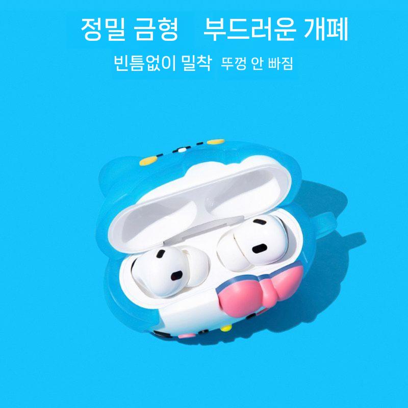 갤럭시 버즈4 프로 케이스 키티 피규어 실리콘 커버 버클 - 상세 이미지 2