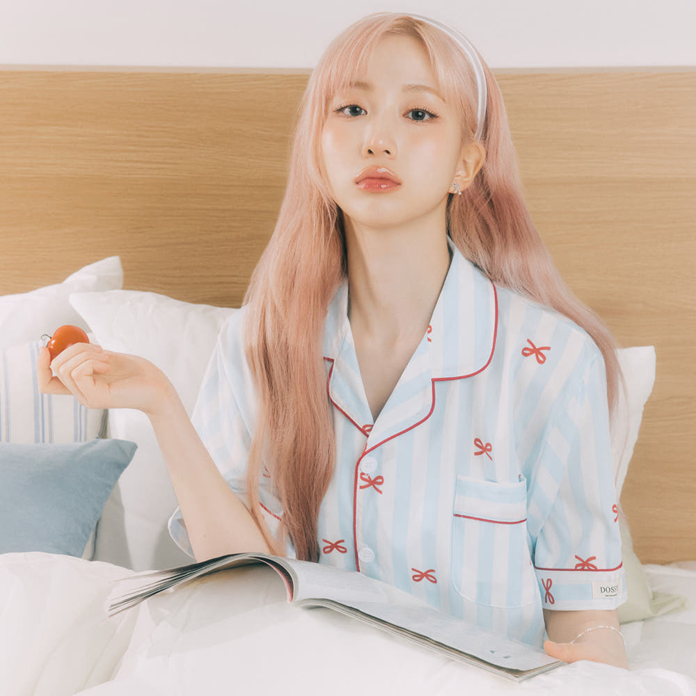 실크핏 보니 반팔 패밀리 잠옷 세트(성인1+키즈1) 가격 비교 DOSSY 실크핏 보니 반팔 패밀리 잠옷 세트(성인1+키즈1)
