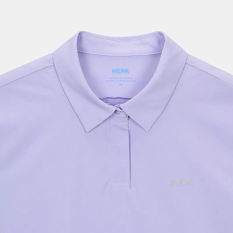 네파 티셔츠 여성 카라 반팔티 폴로 아이스 쿨 냉감 티셔츠 이미지 6