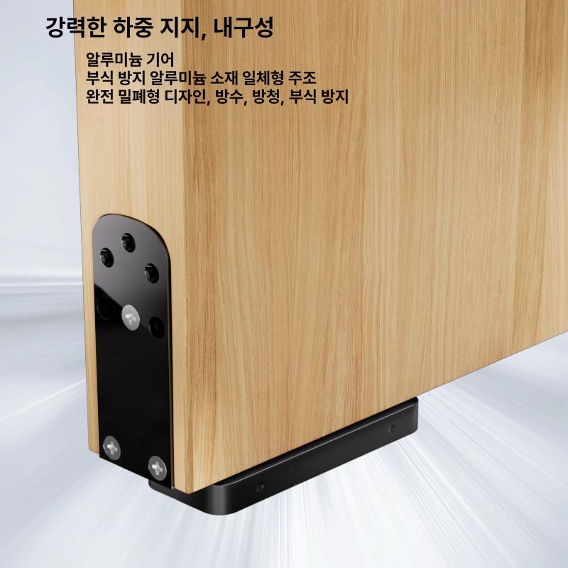 철물 스프링 힌지 바닥 미러리스 강화도어 철문 목문 프레임 지면스프링 - 상세 이미지 3