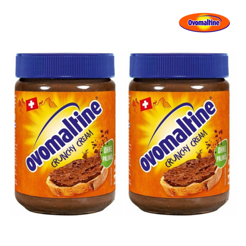 스위스 오보말티네 크런치크림 380g x2개 ovomaltine crunchy cream - 상품 이미지