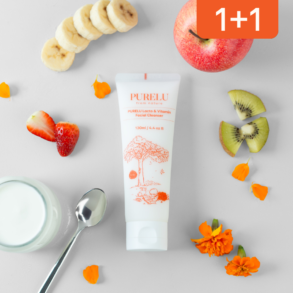 퓨어루 락토 비타민 키즈 폼클렌징 유기농 약산성 어린이 청소년 세안제 130ml, 2개 제품 이미지