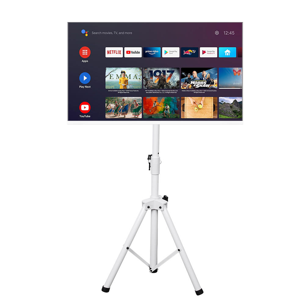 68cm 스마트TV FS-100 화이트 가방 캠핑용 스마트 모니터 거치대 중소바이미 짭탠 - 메인 이미지