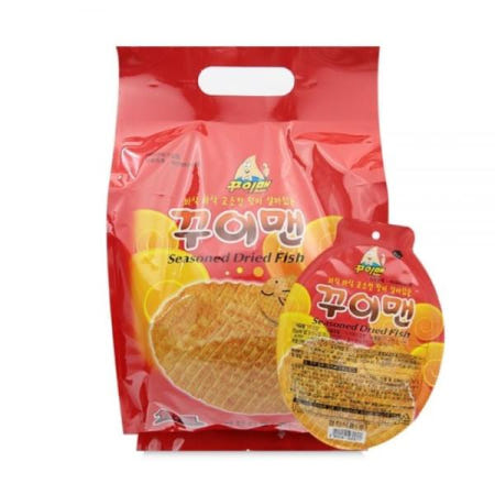 1팩 바삭한 꾸이맨 간편안주 주전부리 23gx10개