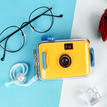 깜부스토어 인스탁스미니 레트로 감성 사진기 필름 방수 토이 가메라