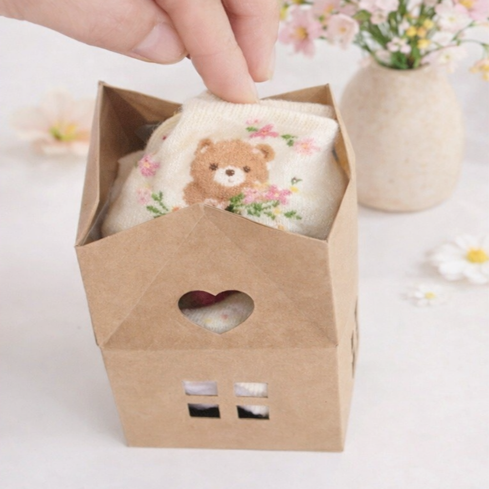 어린이날 선물 포장 박스 집박스 간식 양말 답례품 구디백 상자 - 상세 이미지 4
