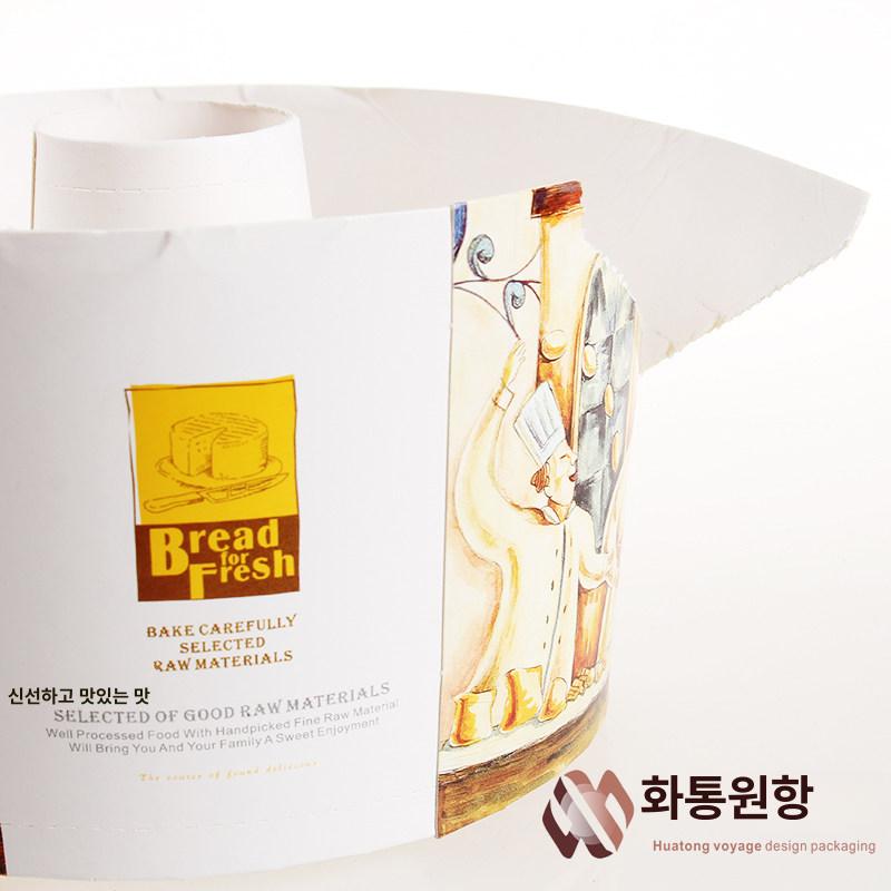 화이트 투명뚜껑 베이킹컵 종이틀 쉬폰케이크 구멍컵 화이트 캐릭터 빵 - 상세 이미지 4
