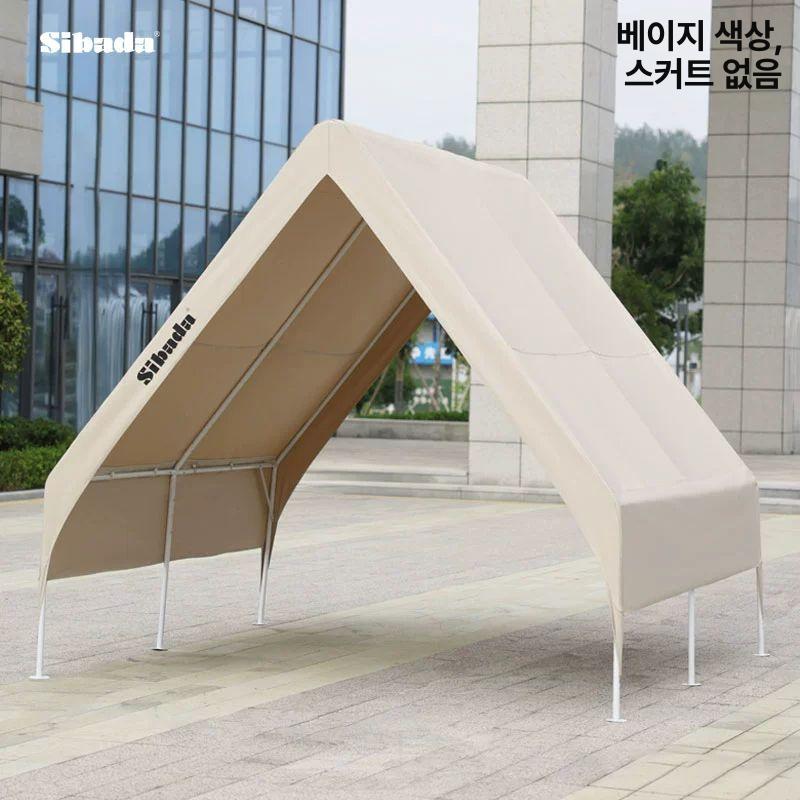 캐노피 천막 바베큐 옥상 야외 그늘막 방수 텐트 이동식 장 테라스 행사 캠핑 큐 투명 - 상세 이미지 4