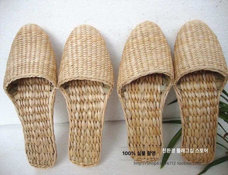 짚신 옛날 전통 패션 소품 볏짚 - 상세 이미지 3