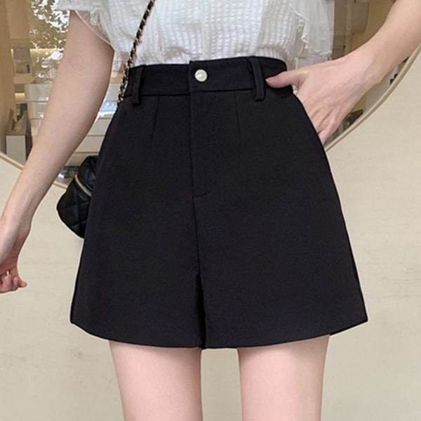 데일리반 여성 반바지 캐주얼 여성 숏 팬츠 3부 오피스 여름 - 상품 이미지