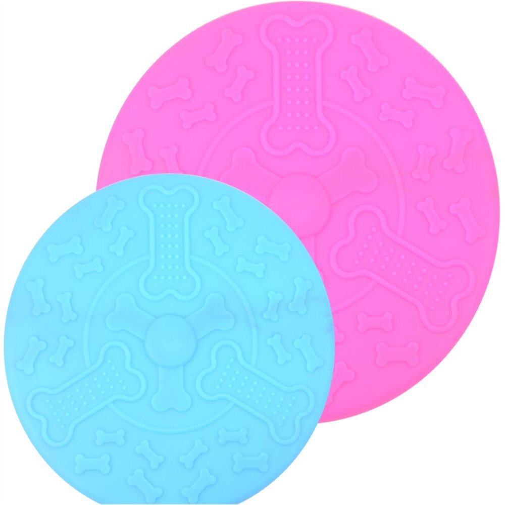 라이즈올 강아지 원반 반려견운동장난감 강아지장난감프리스비 - 상품 이미지