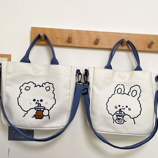 곰 가방 크로스 토끼 가방 - 상품 이미지