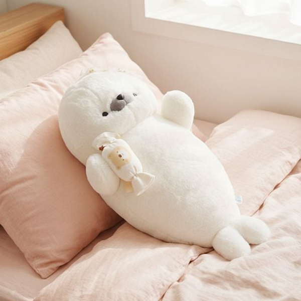 푹신한 동물 바디 필로우 애착 물개 인형 베개 안고자는 수면