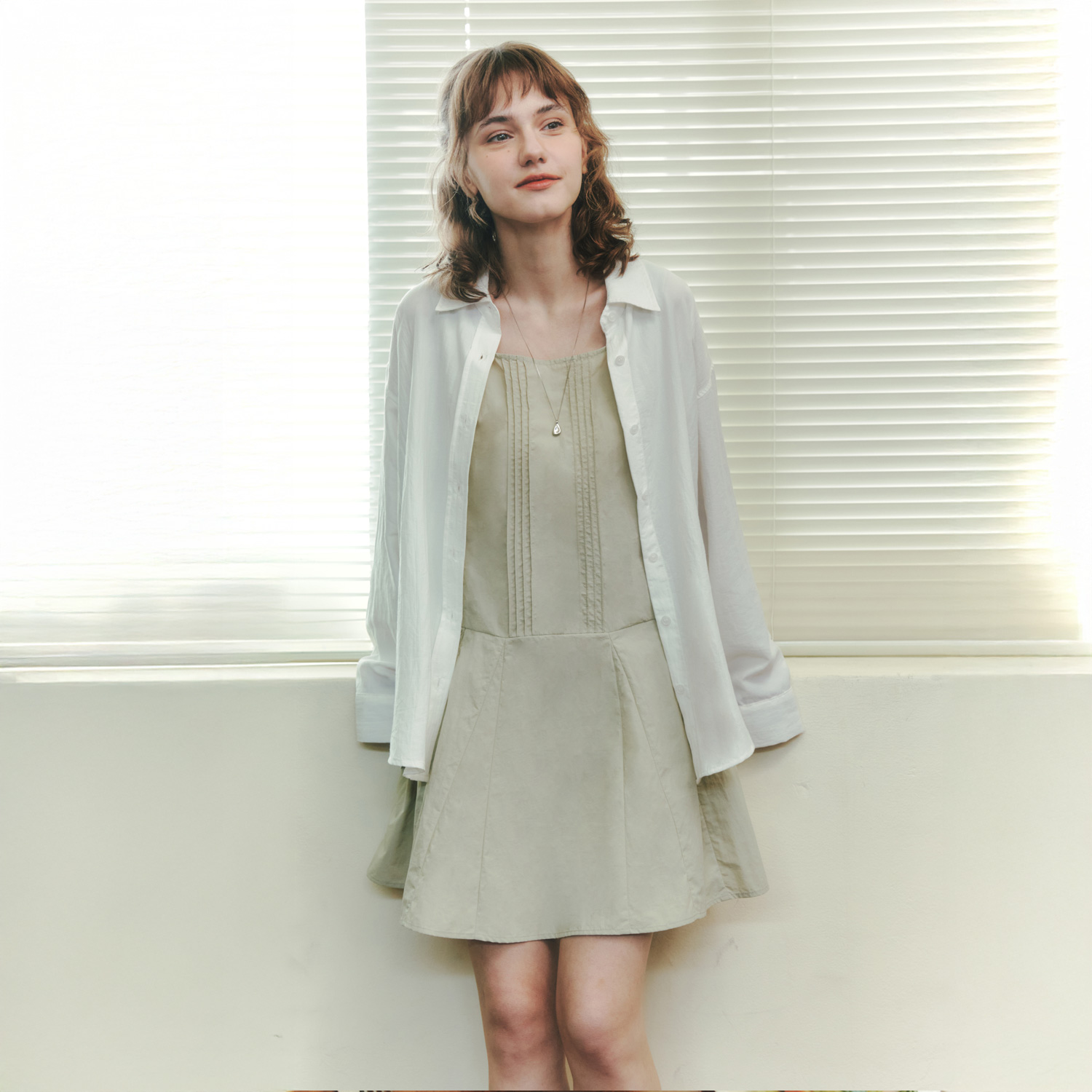 [제로스트릿][2컬러] 에어리 셔츠 AIRY SHIRT 이미지 3