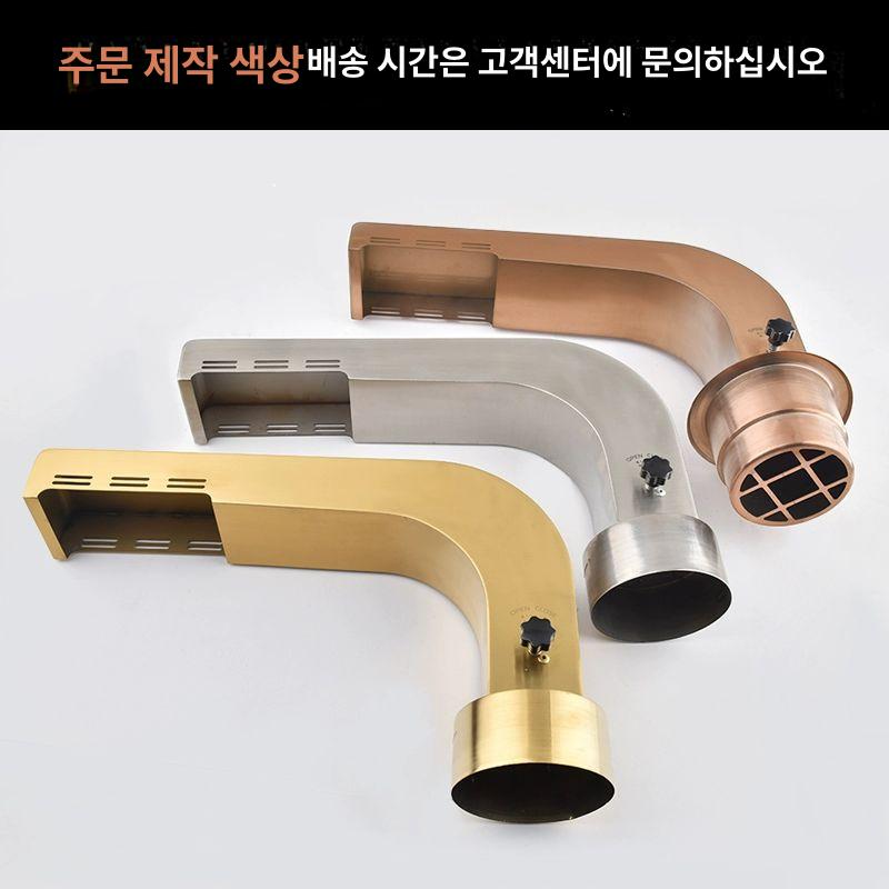 식당 환풍구 배기관 덕트 연통 부품 굴곡형 엘보 고깃집용 업소용 - 상세 이미지 4