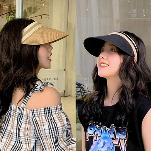 데일리 여성 썬 캡 휴양지 지사 썬 캡 나들이 여름 - 상품 이미지