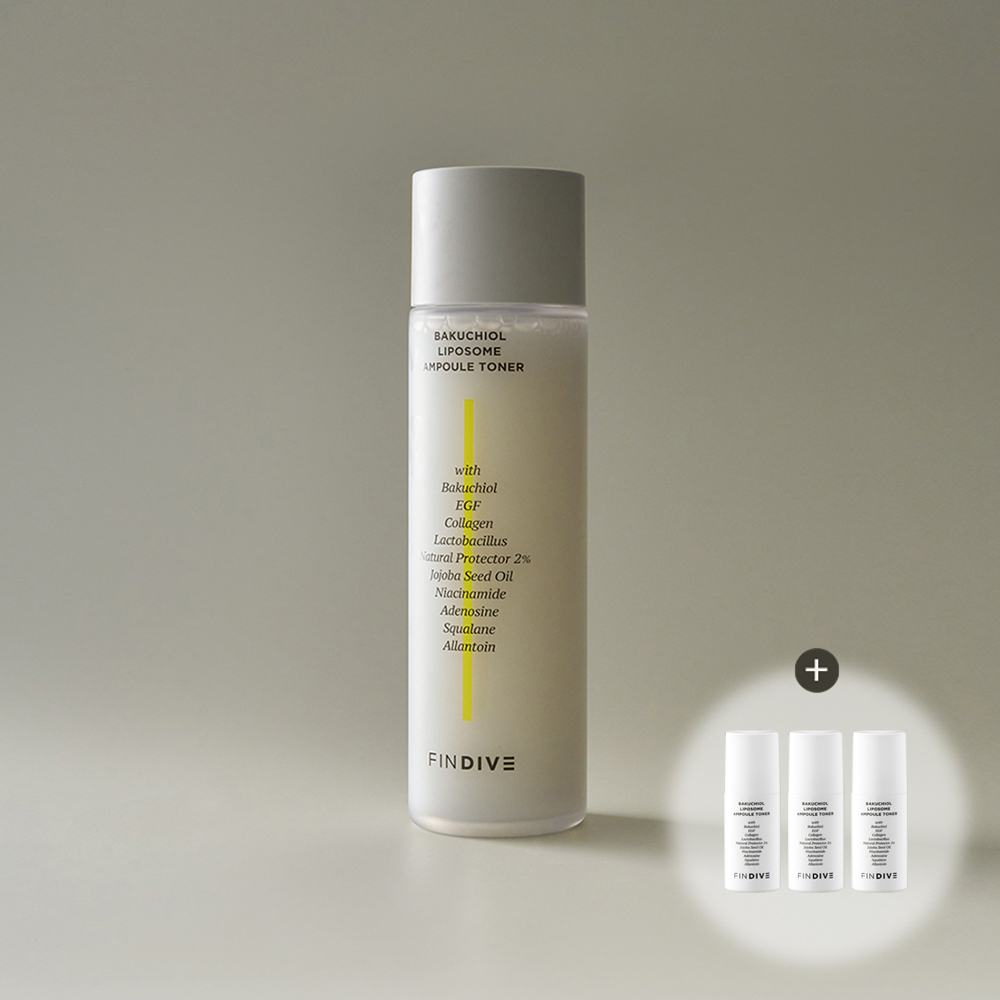 파인다이브 바쿠치올 리포좀 앰플 토너 150ml - 상품 이미지