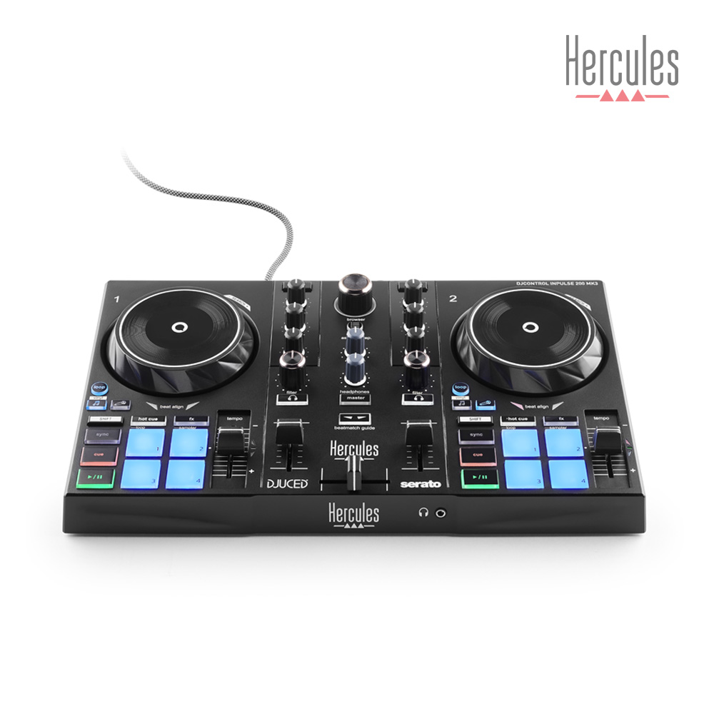 허큘레스 200MK3 DJ컨트롤러 디제잉장비 DJ기계 디제이 디지털믹서 세라토지원 이미지 7