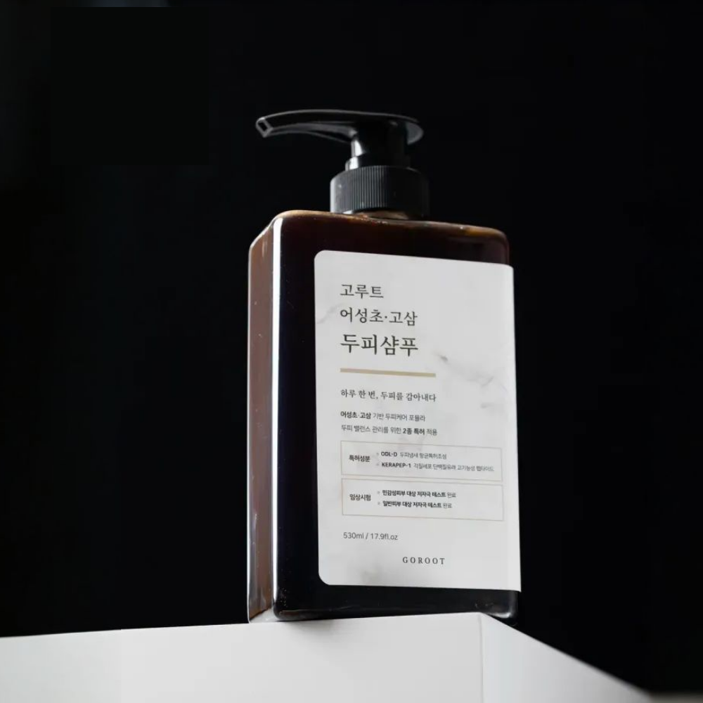 고루트 지성샴푸 지루성 두피 샴푸 비듬 각질 가려움 약산성 어성초 청소년 임산부 진정 스칼프 이미지 6