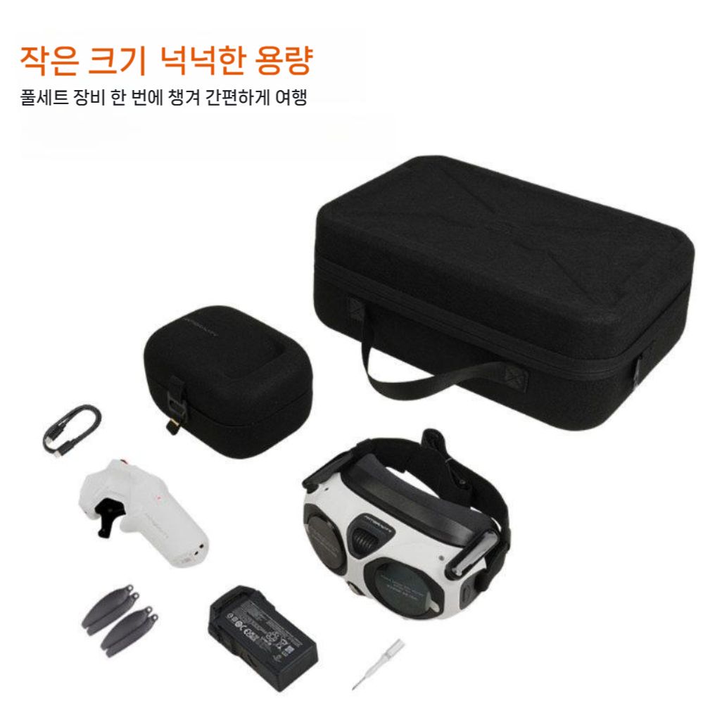 안티그래비티 A1 수납 가방 압력 방지 파우치 고글 숄더백 - 상세 이미지 5