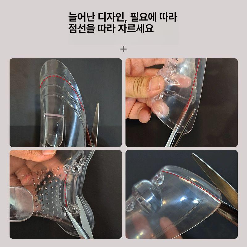미용실 신발커버 신발덮개 미용사 손님 운동화 비닐 - 상세 이미지 5