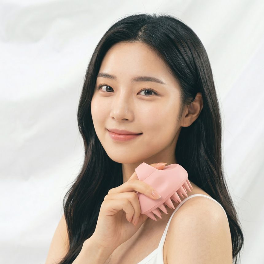 실리콘 두피 샴푸 브러쉬 마사지기 이미지 6