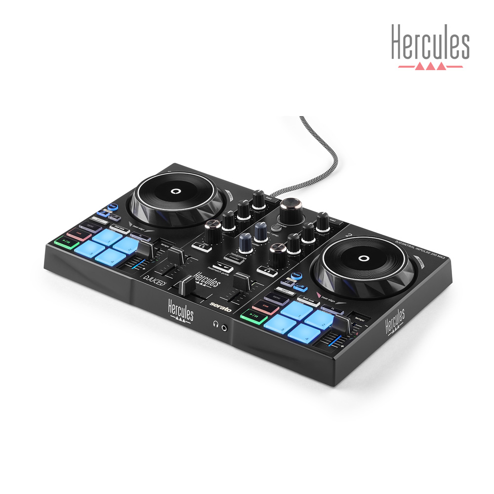 허큘레스 200MK3 DJ컨트롤러 디제잉장비 DJ기계 디제이 디지털믹서 세라토지원 - 상세 이미지 3