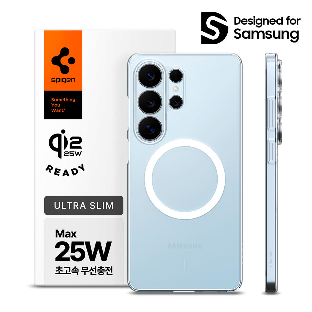 Qi2 25W 인증 갤럭시 맥세이프 케이스 초슬림 에어스킨 맥핏 클리어화이트 갤럭시S26 울트라 가격 비교 슈피겐 Qi2 25W 인증 갤럭시 맥세이프 케이스 초슬림 에어스킨 맥핏 클리어화이트 갤럭시S26 울트라