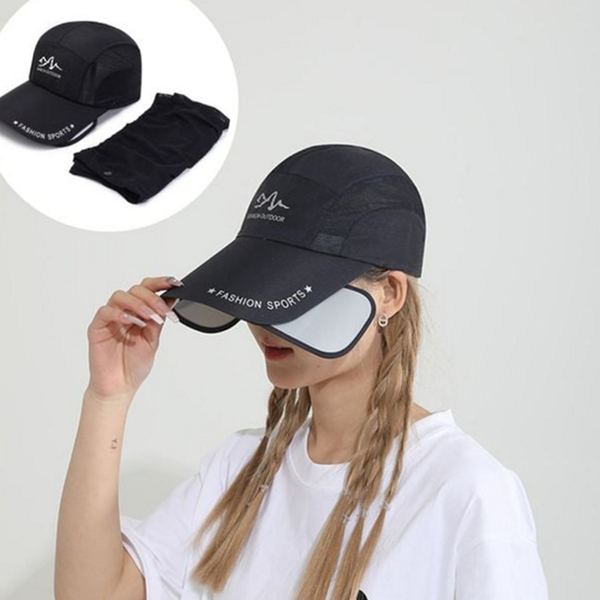 돌돌이 여름 썬 캡 모자 자외선 여성 썬 캡 모자 - 상품 이미지