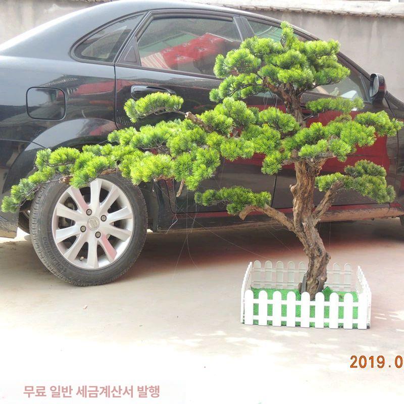 조경 소나무 장식 풍경 대형 조화 인조 모형 3m 2.5m 이끼 1개 - 상세 이미지 4