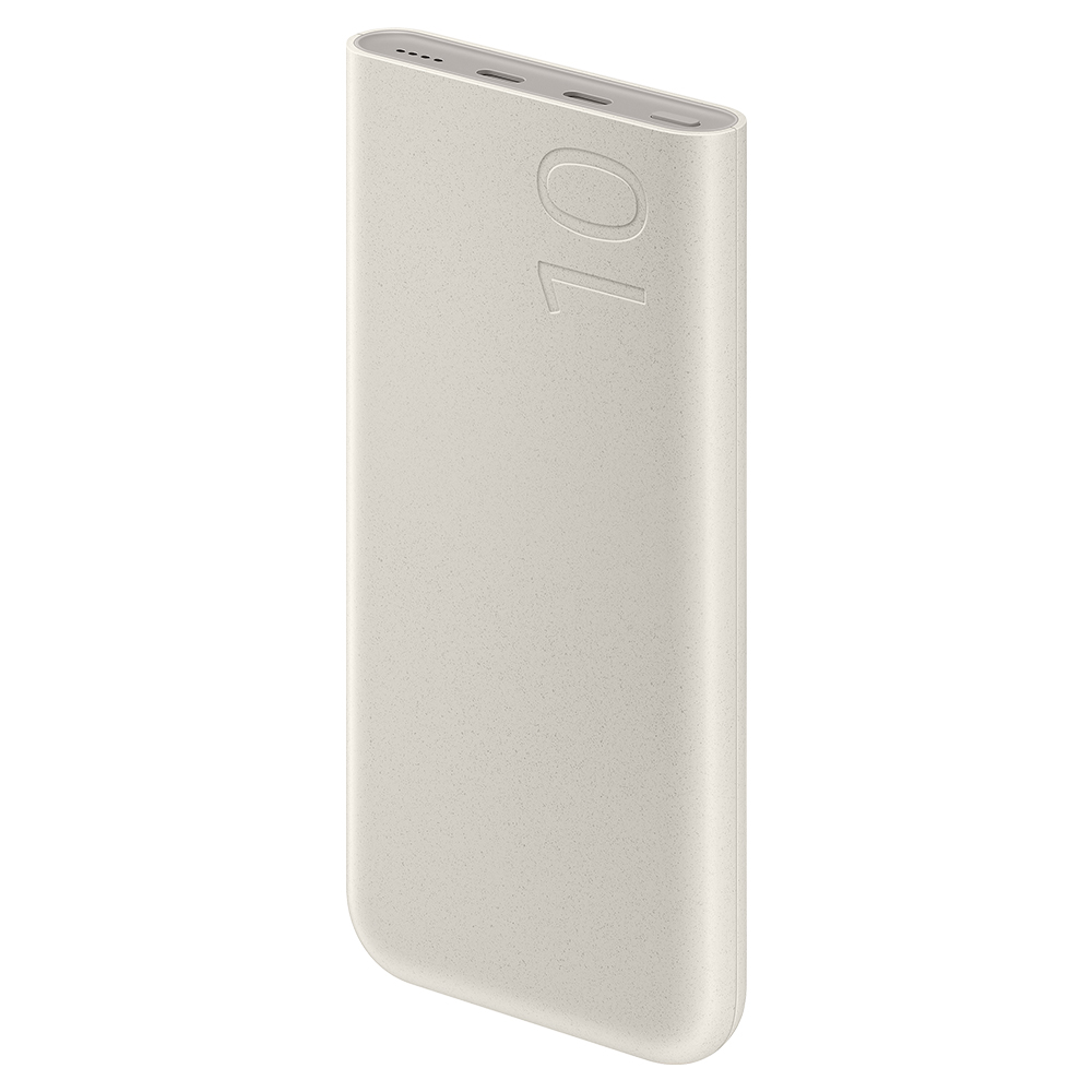 삼성 기내반입 대용량 보조배터리 c타입 초고속 보조배터리 10000mAh, 베이지 이미지 3