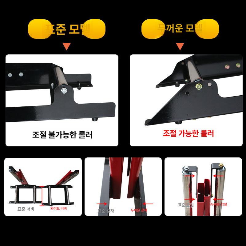 자동차 휠 청소 레드 카센터 규격 회전 세차장 배치 브러시 디테일 통풍구 브 세트 솔 - 상세 이미지 3