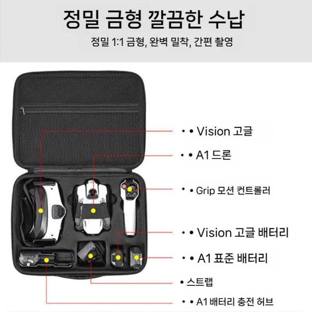 안티그래비티 에이원 수납 가방 반중력 A1 휴대용 크로스 숄더 백 - 상세 이미지 3