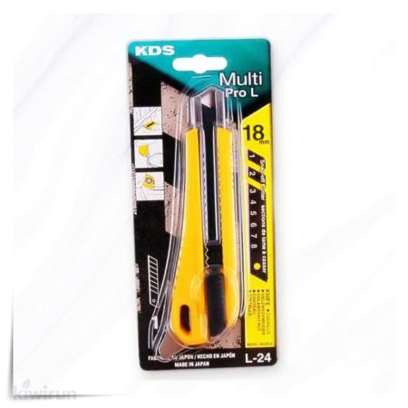 키위런협력사 KDS 캇타칼 L24 도배용 오토락 헤라 부착형 벽지 시공 공구