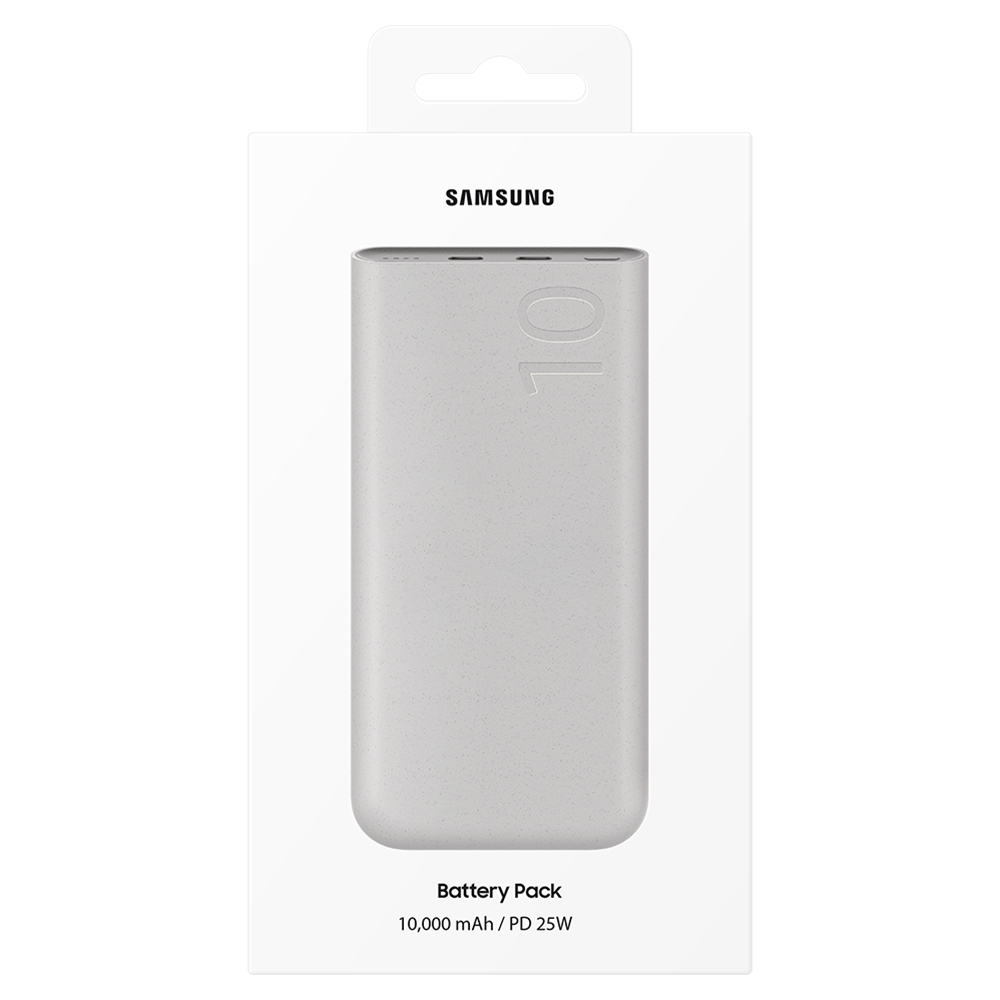 삼성 기내반입 대용량 보조배터리 c타입 초고속 보조배터리 10000mAh, 베이지 이미지 7