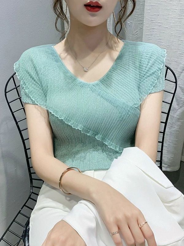 라인 댄스복 상의 사교 줌바 모던댄스 댄스티 라틴 반팔 핑크 S - 상세 이미지 2