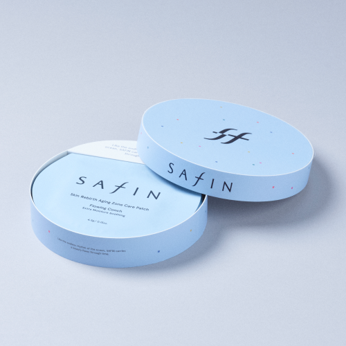 SAFIN 사핀 스킨 리버스 에이징존 케어 패치 플로잉 콘치 5세트(10매) - 상품 이미지