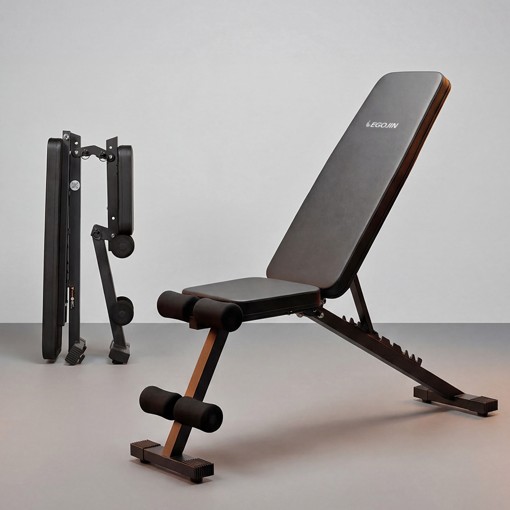 이고진 인클라인 벤치 EX300 벤치프레스 인디클라인 각도 조절 운동 웨이트 근력 - 상세 이미지 2
